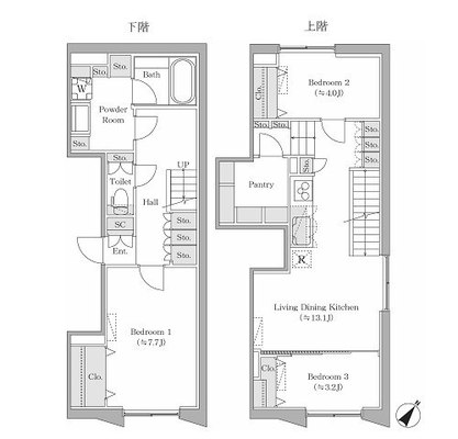 茗荷谷 マンション 3LDK