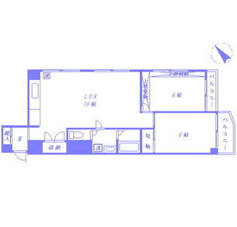 東京都文京区小石川５丁目 賃貸マンション 2LDK