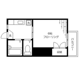 東京都文京区小日向３丁目 賃貸マンション 1K