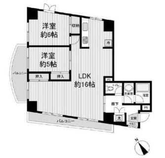 東京都文京区春日２丁目 賃貸マンション 2LDK