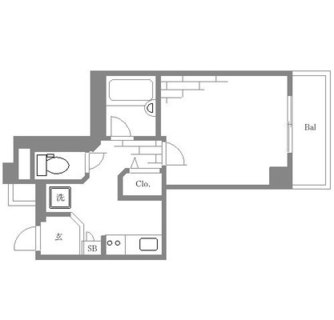 東京都文京区小石川５丁目 賃貸マンション 1K