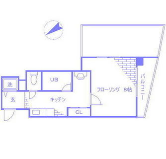 東京都文京区小石川４丁目 賃貸マンション 1K